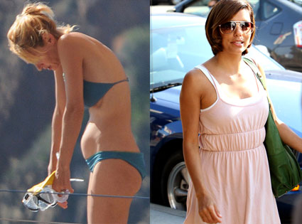 Uma Thurman, Eva Longoria Uma Thurman, Eva Longoria